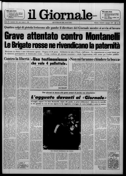 Il giornale nuovo : quotidiano del mattino